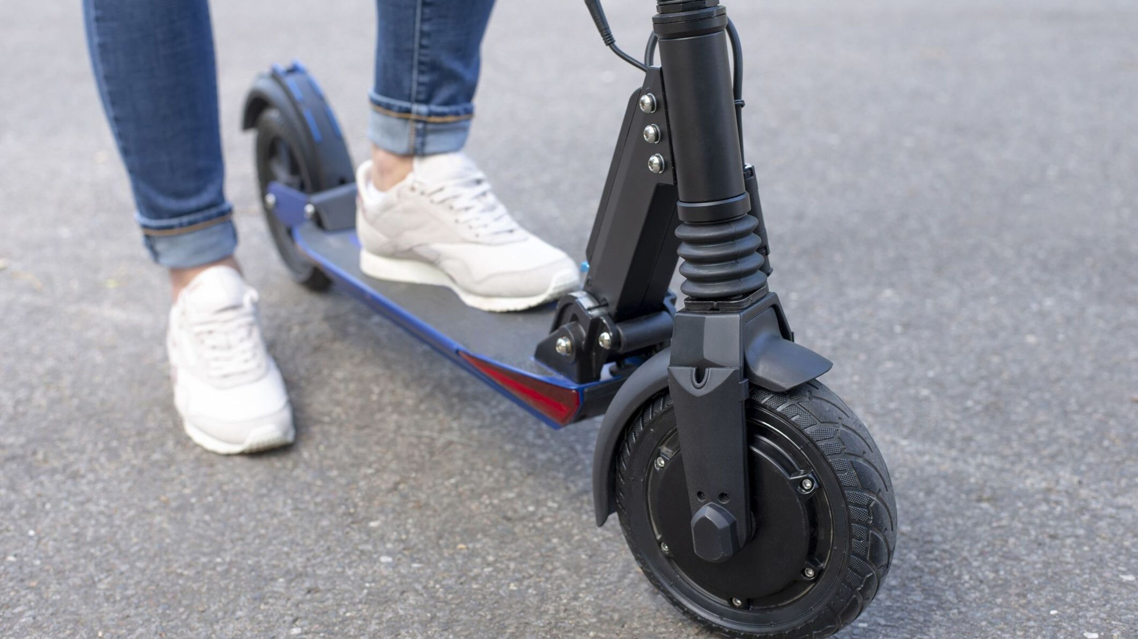 Two teenagers hospitalised after late-night e-scooter crash